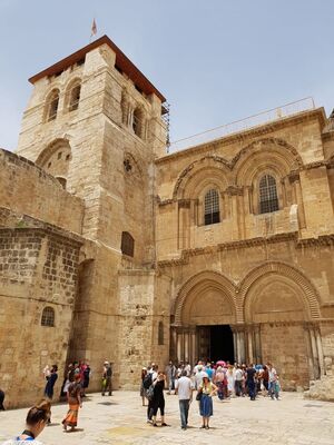 Darf bei keinem Besuch in Israel fehlen: Grabeskirche in Jerusalem